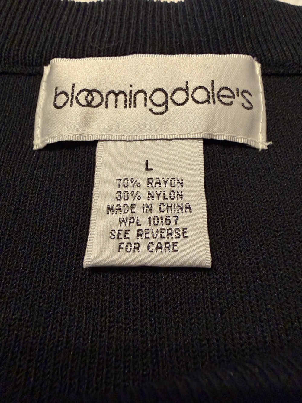 Bloomingdale's Black Knit Maxi Skirt - Picture 4 of 4